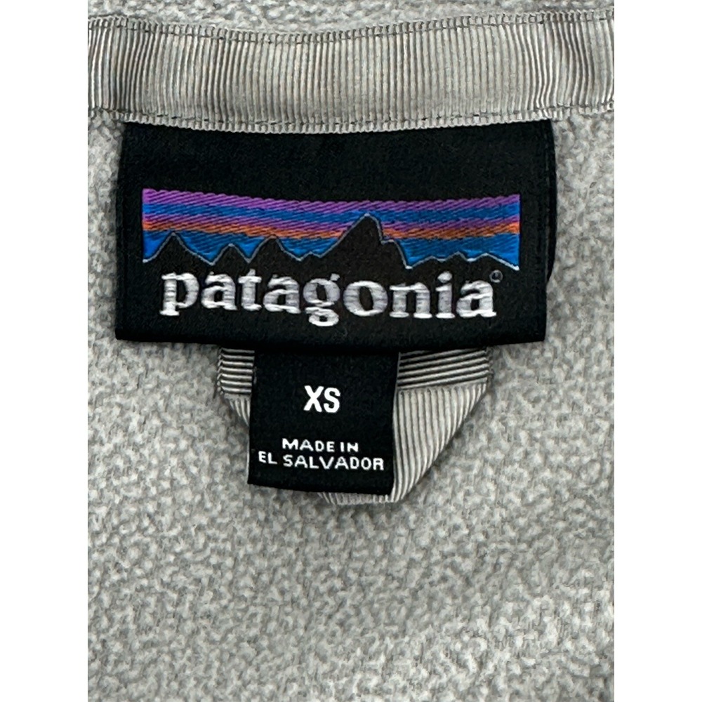 PATAGONIA WOMEN'S SWEATER JACKET FULL ZIP SIZE XS GRAY - Picture 5 of 5